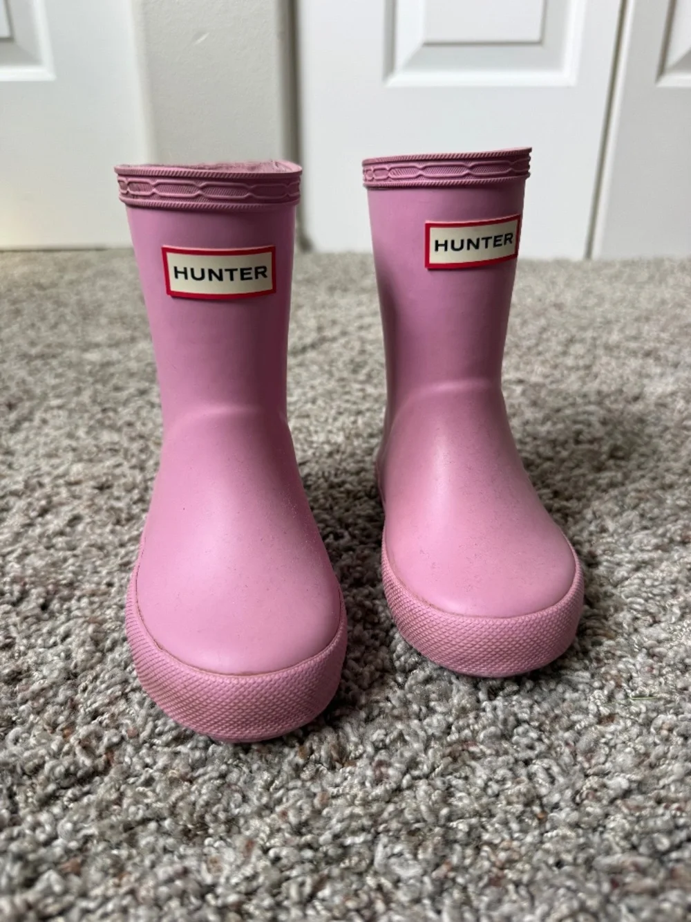 Hunter toddler boots size 6